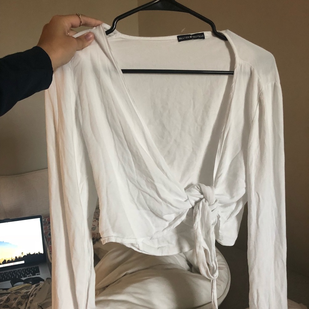 Brandy Melville Wrap Top
